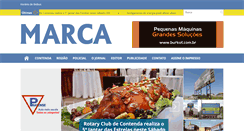 Desktop Screenshot of jornalmarca.com.br